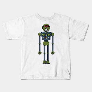 Pixel Robot 055 Kids T-Shirt